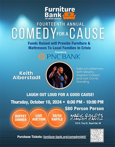 Comedy for a Cause Flyer